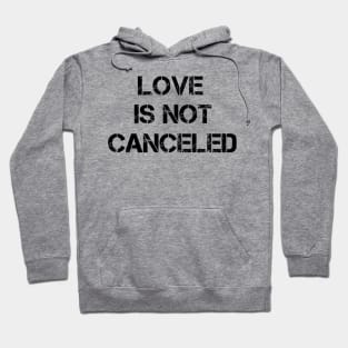 love is not cancelled love 2021 valentine day funny gift love day love is not cancelled love 2021 valentine day funny gift love day love is not cancelled love 2021 valentine day funny gift love day Hoodie